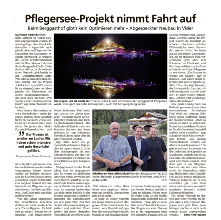 "Für Neubau am Pflegersee gibt es keine Alternative"